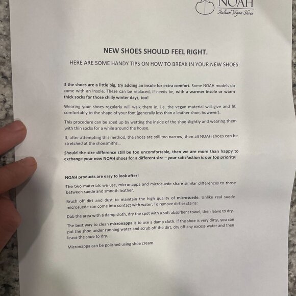 Noah Italian Vegan Shoes Diego Black (New! Never Worn) - Picture 4 of 11